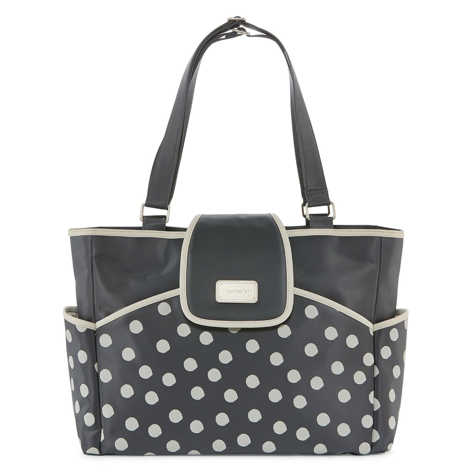 polka dot changing bag