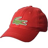 Lacoste Men's Solid Big Croc Cap