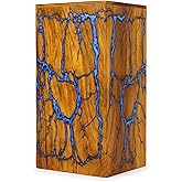 Grays Comet Wooden Cremation Urn Extra Large Size Adult Wood Box Capacity for up to 250 lbs Ashes for a Man or Woman Ground Burial Home or Funeral Memorial Cremation for Ashes- Rose Wood