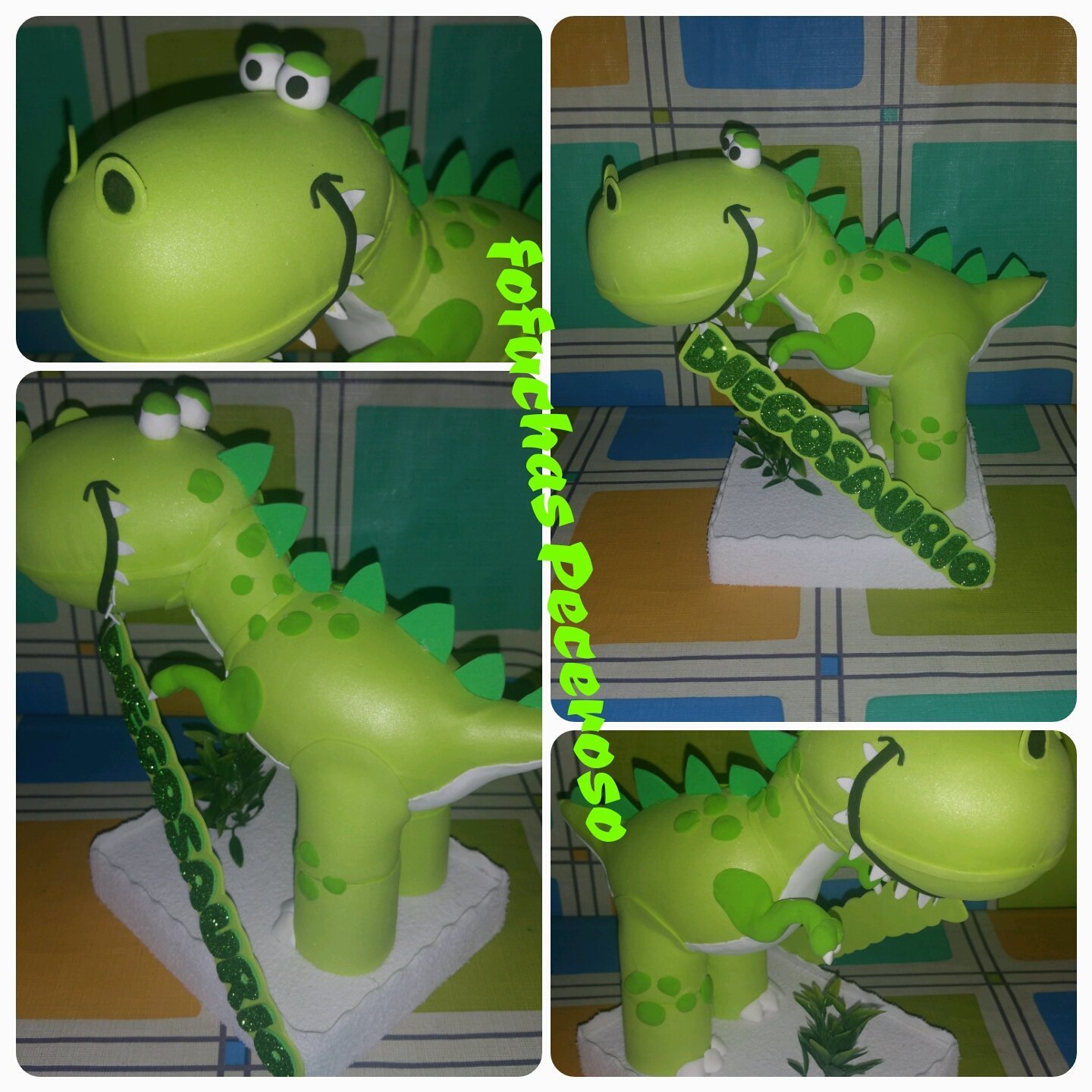 fofuchas de dinosaurios