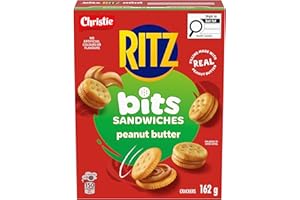Ritz Bits Sandwich Crackers, Peanut Butter, 162 g