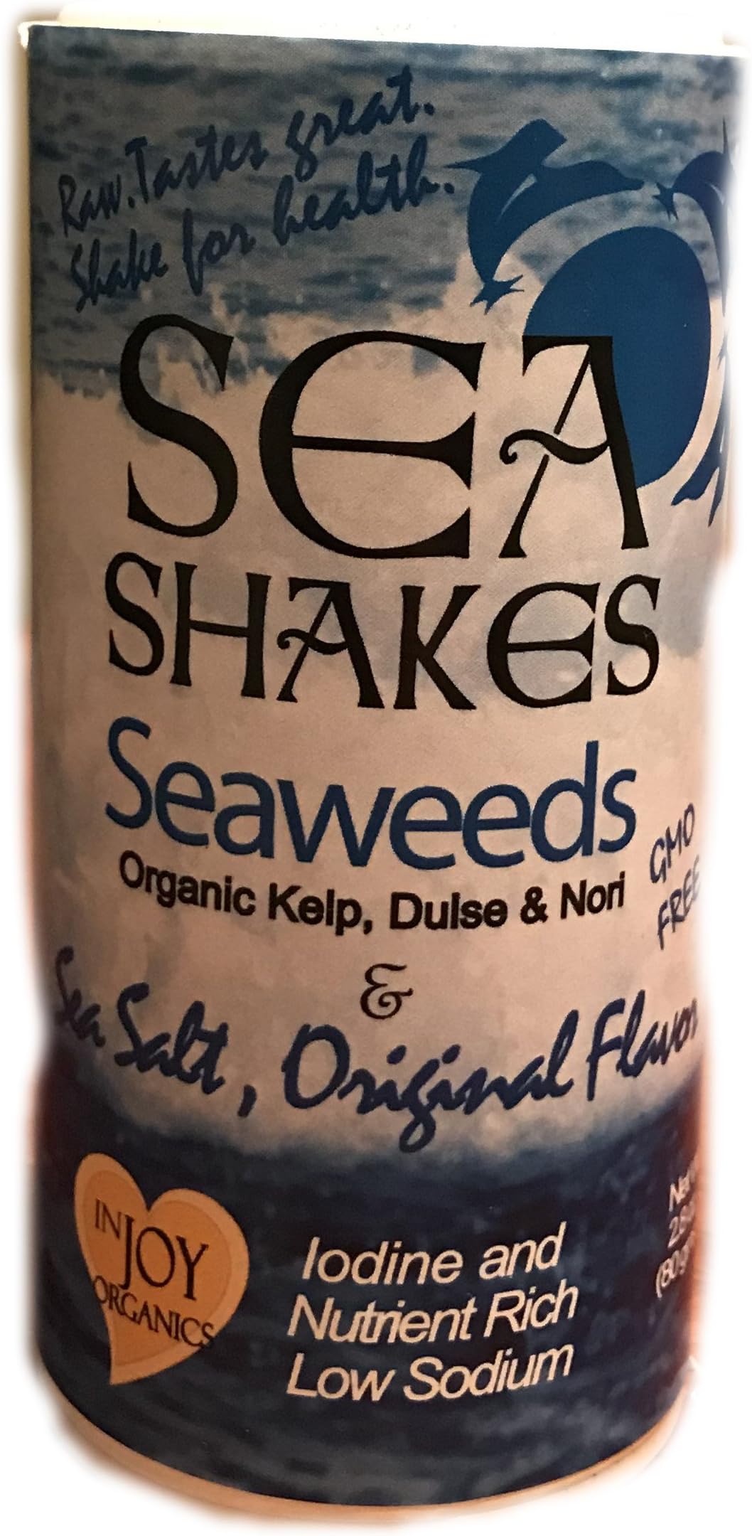 Original Sea Shakes. Natural flavor enhancer. Low sodium. High in minerals and micronutrients.