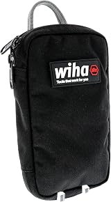 Wiha 91472 Cordura Small Zipper Tool Pouch Organizer for Pico Tools view 2