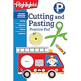 Preschool Cutting and Pasting: Scissor Skills Activity Book for Preschoolers to Practice Cutting Paper, Sort, Match, Find Pat