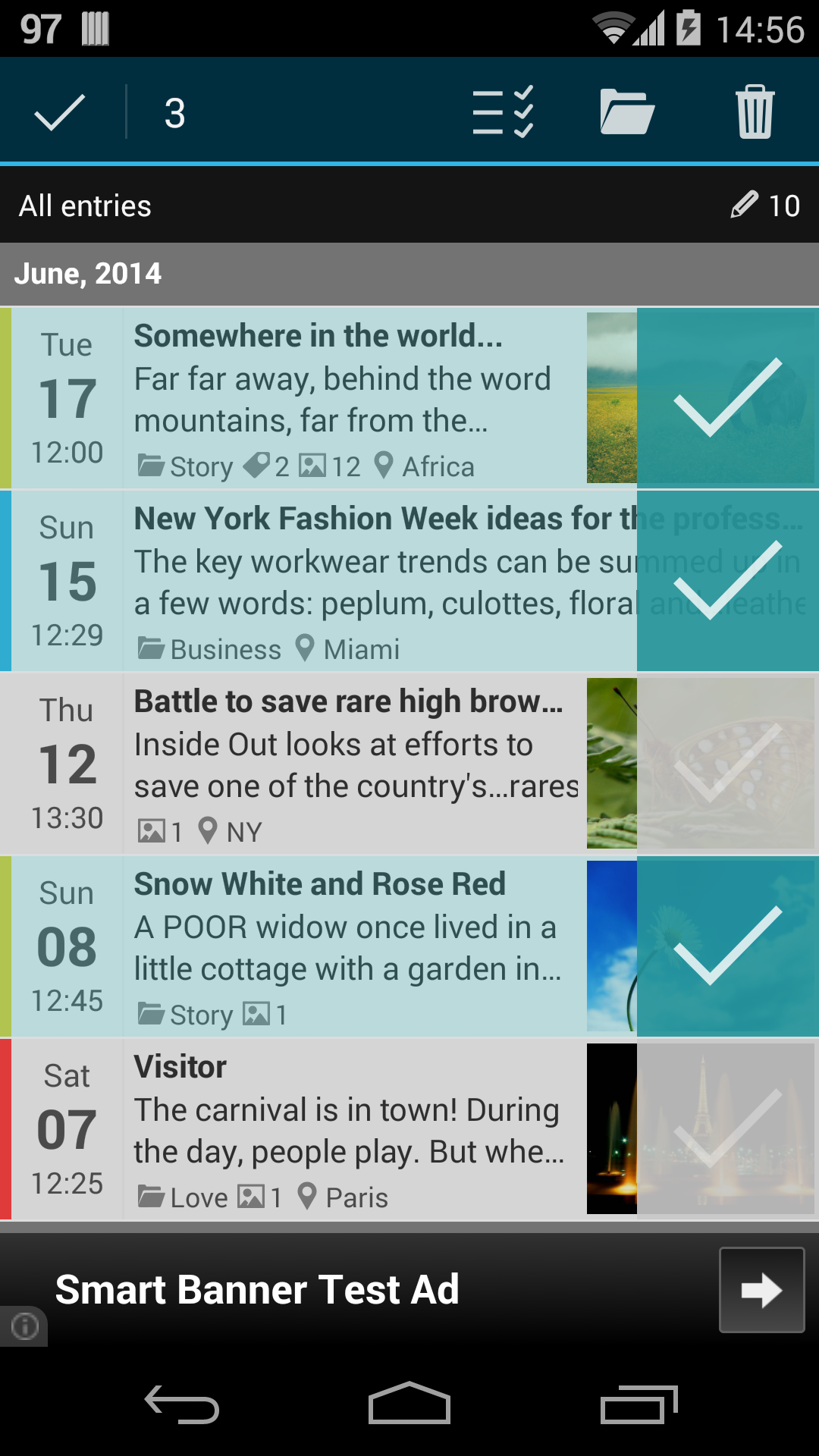 Diaro diary, journal, notes Appstore for Android