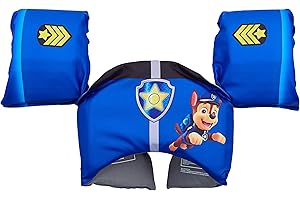 SwimWays Nickelodeon Paw Patrol Learn-to-Swim USCG Approved Kids Life Jacket, Chase