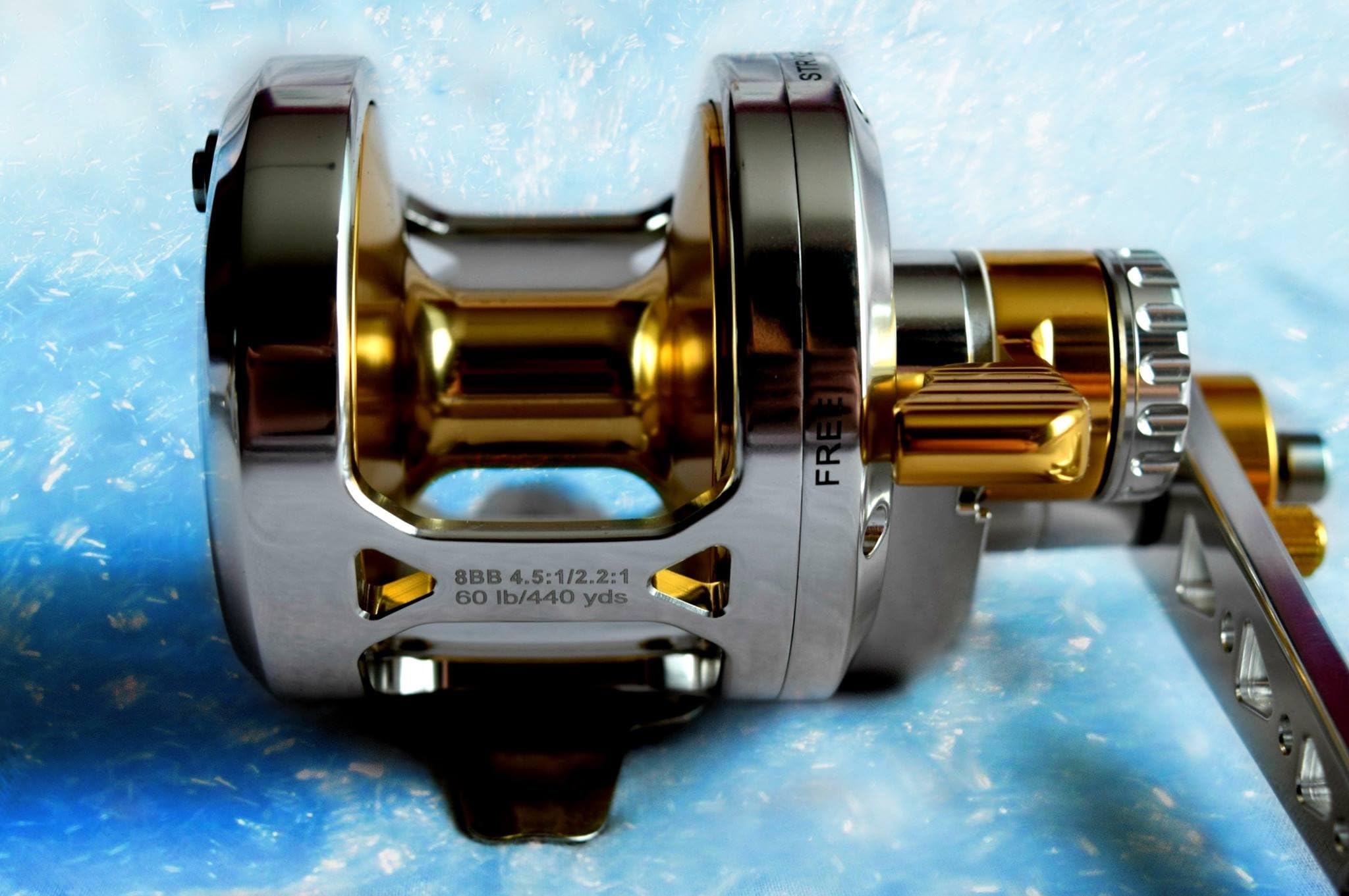 OKIAYA AXIS-L16 2 Speed Dual Drag Big Game Reel