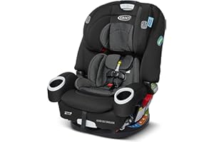 GRACO 4Ever DLX SnugLock 4 in 1 Car Seat Infant to Toddler Car Seat with 10 Years of Use Featuring EasyInstall SnugLock Technology, Tomlin