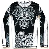 Hardcore Training Kids Rash Guard Compression Base Layer Tights No Gi BJJ Fitness Workout Running