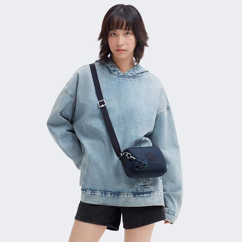 ABANU Kleine Umhängetasche, Blue Bleu 2 (Blau)