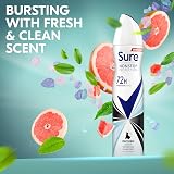 Sure Invisible Aqua Nonstop Protection Antiperspirant Aerosol 250 ml Pack of 4 view 4