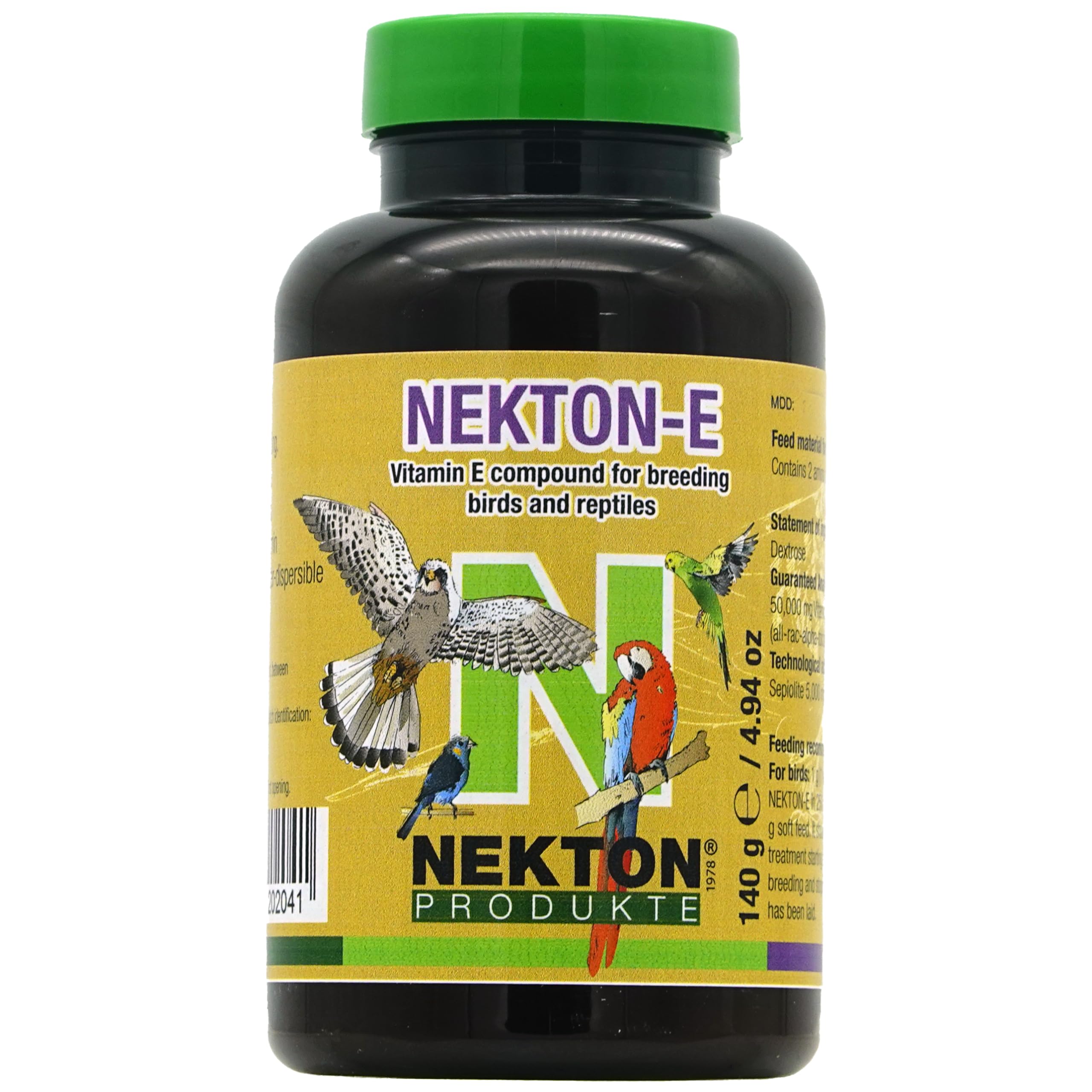 Nekton-E Vitamin E Supplement for Birds, 140gm