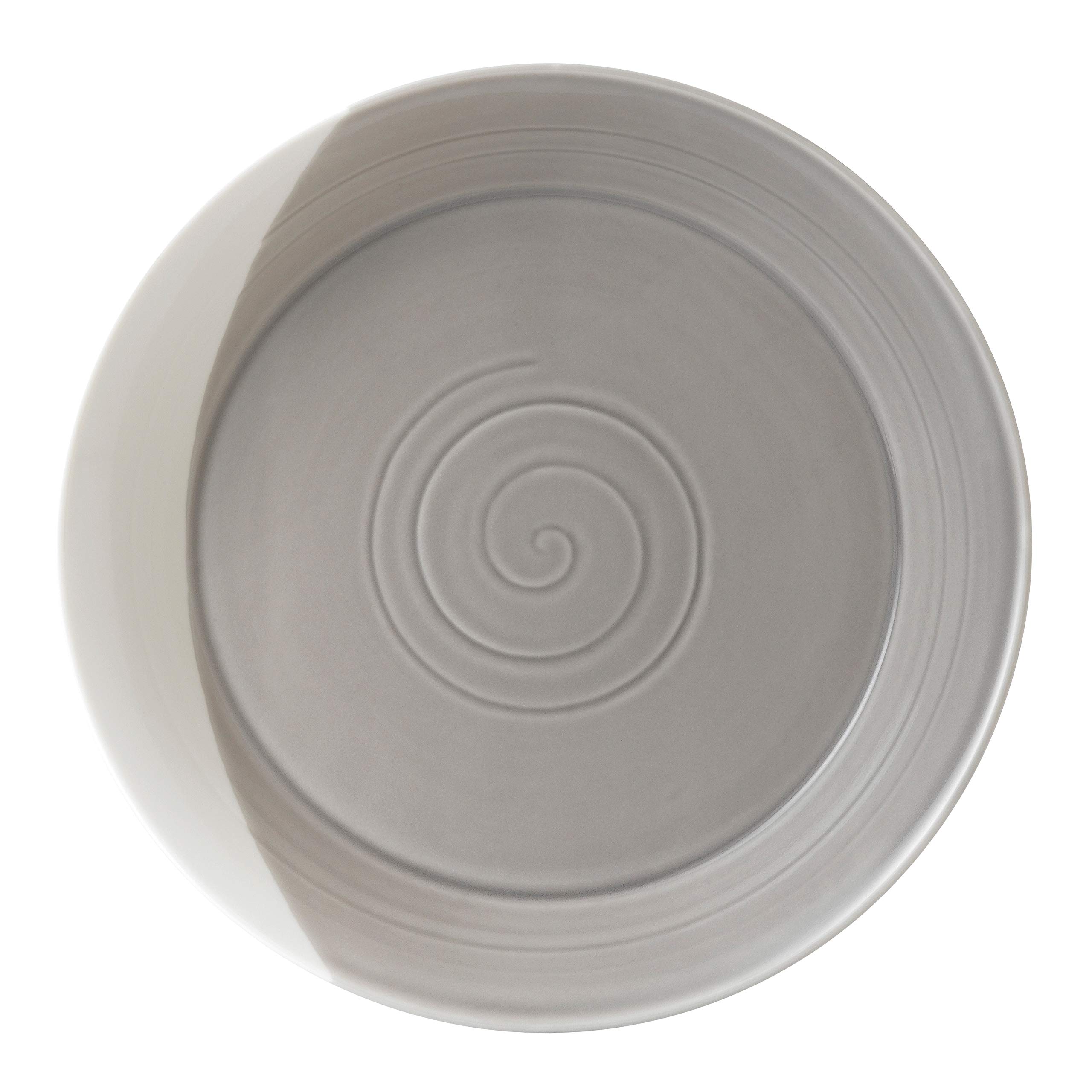 Royal Doulton Bowls of Plenty 40034704 31cm Low Serving Dish Grey (2.5 liters) Multi-Coloured, Porcelain
