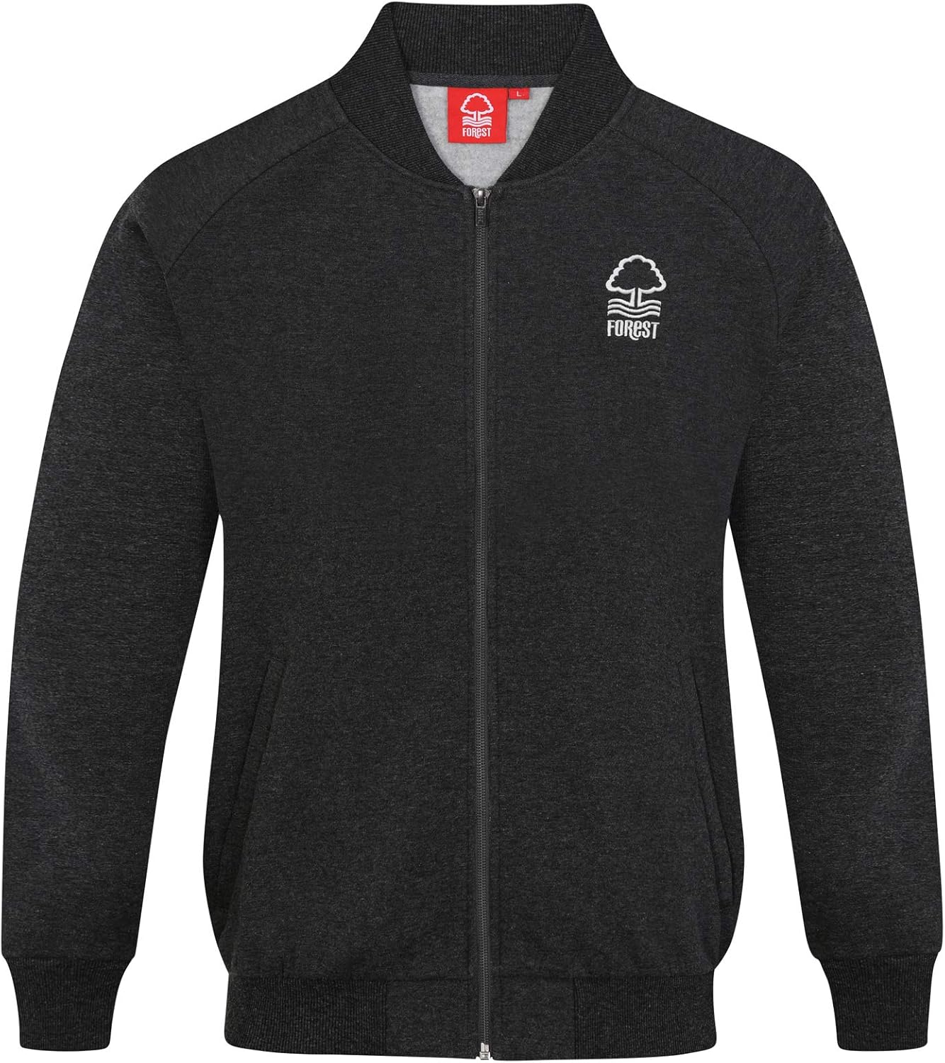 Nottingham Forest FC Official Gift Mens Retro Varsity Baseball Jacket