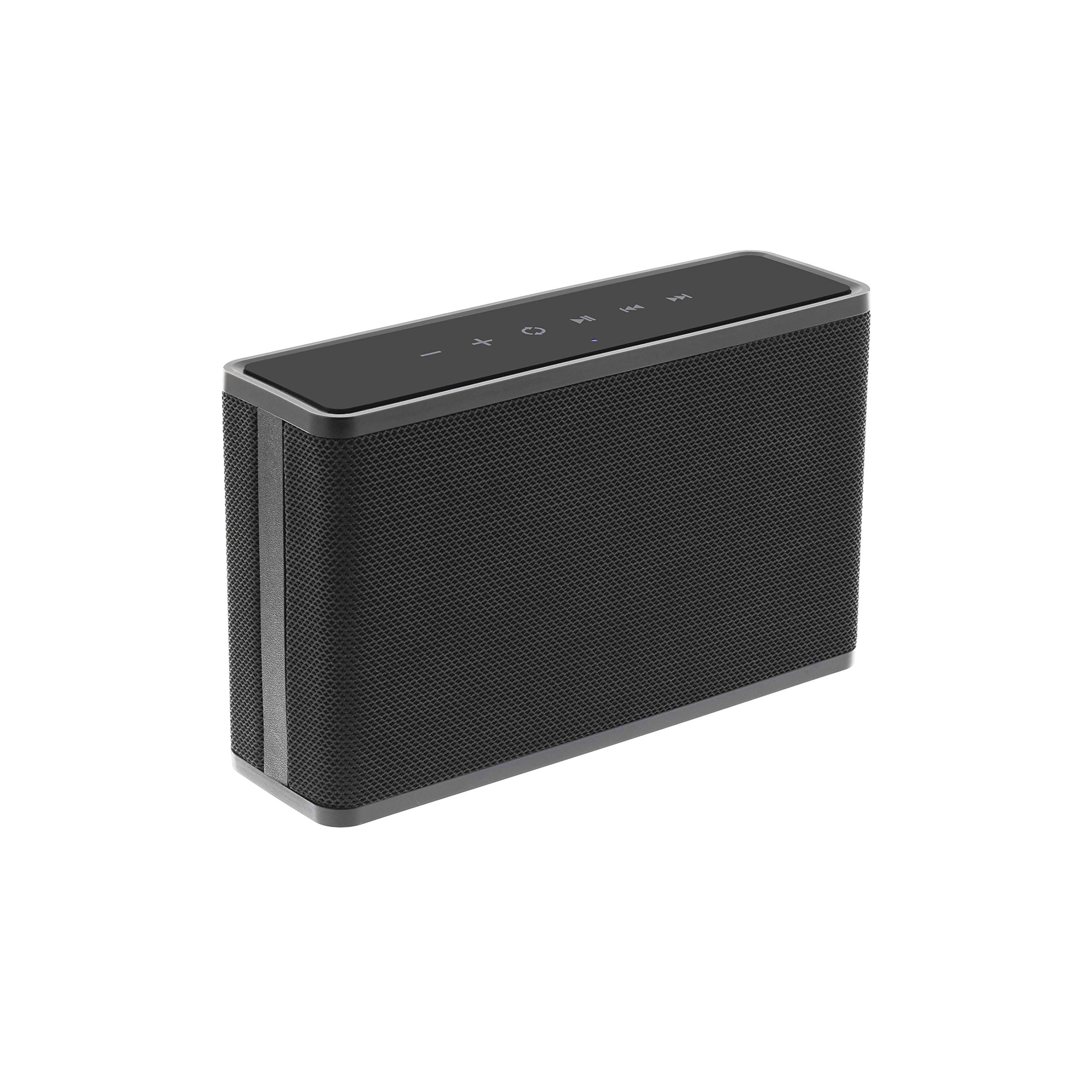 Tellur Apollo Bluetooth Stereo Speaker, 20W RMS, Hands-Free Calls, AUX, MicroSD Port, Up to 8h Playing Time, Black