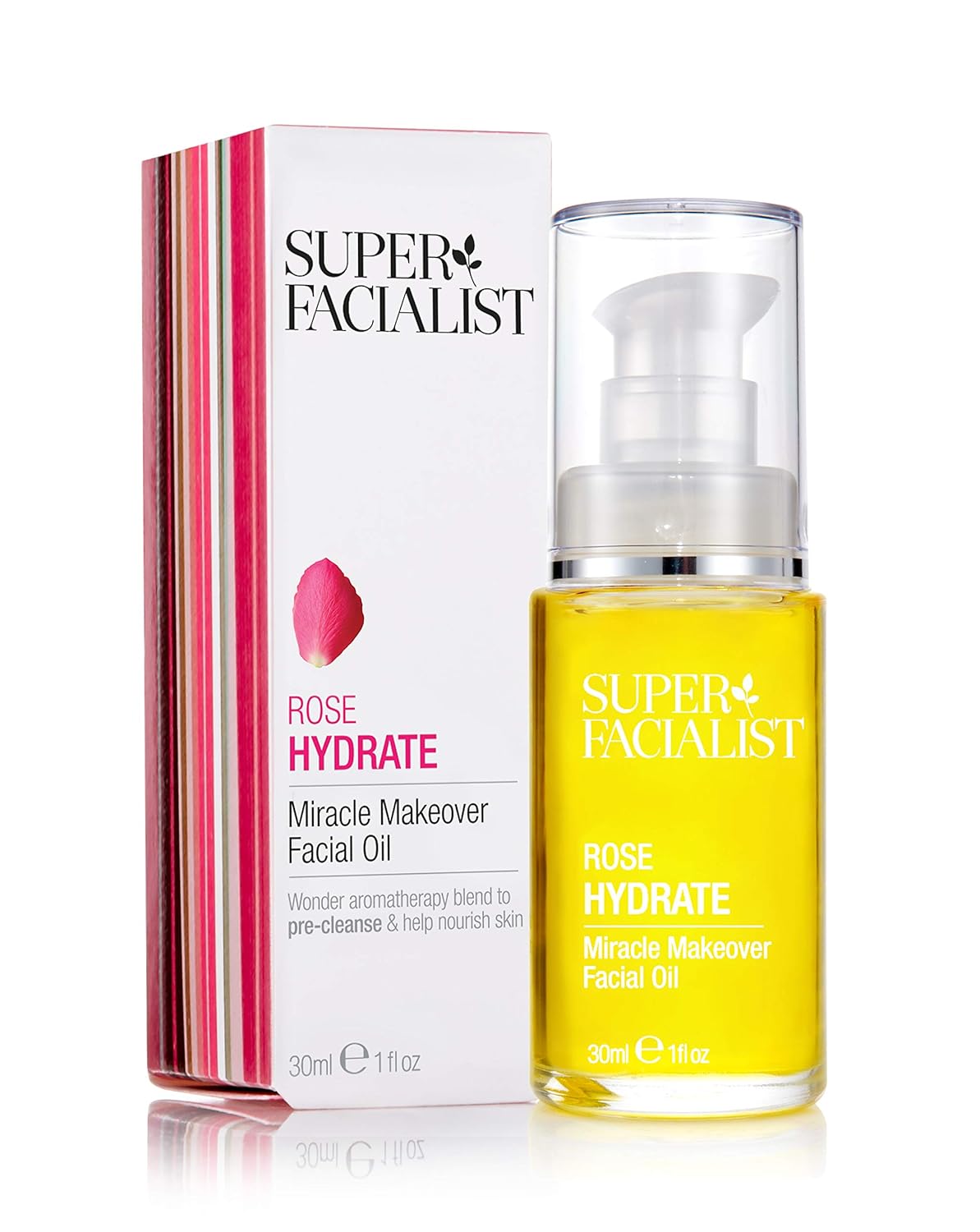 Superfacialist Rose Miracle Makeover Facial Oil 30Ml