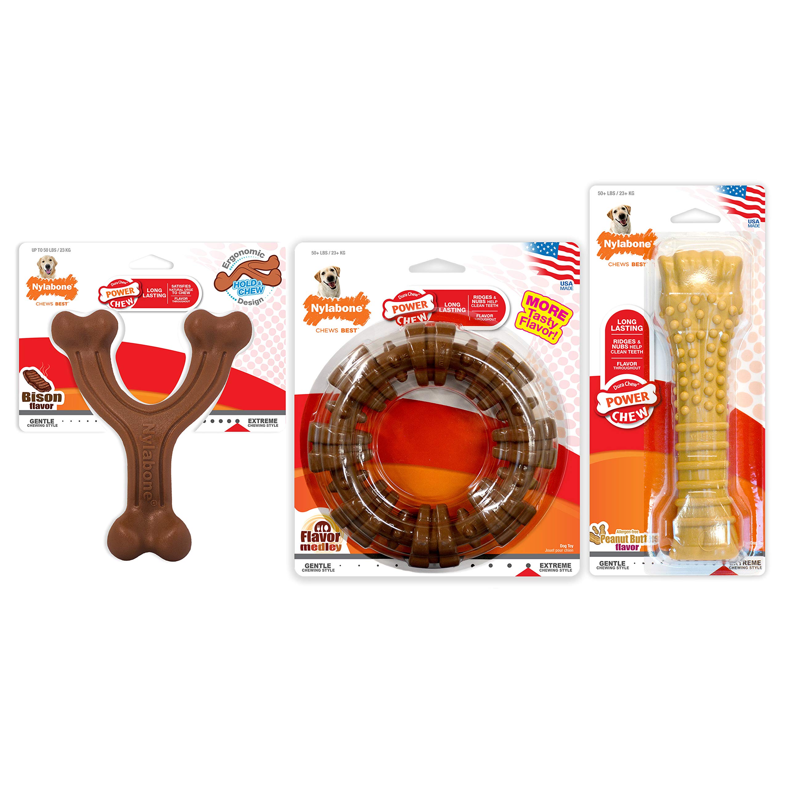 nylabone textured ring