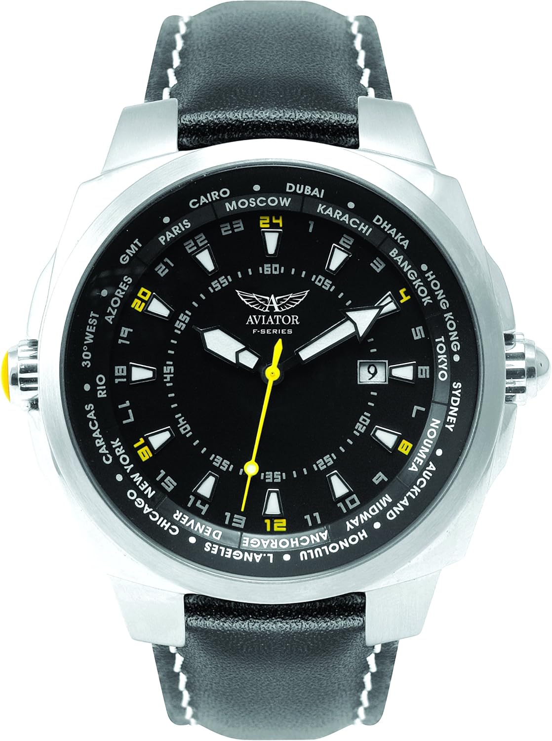 Aviator Gents World Time Watch Watches