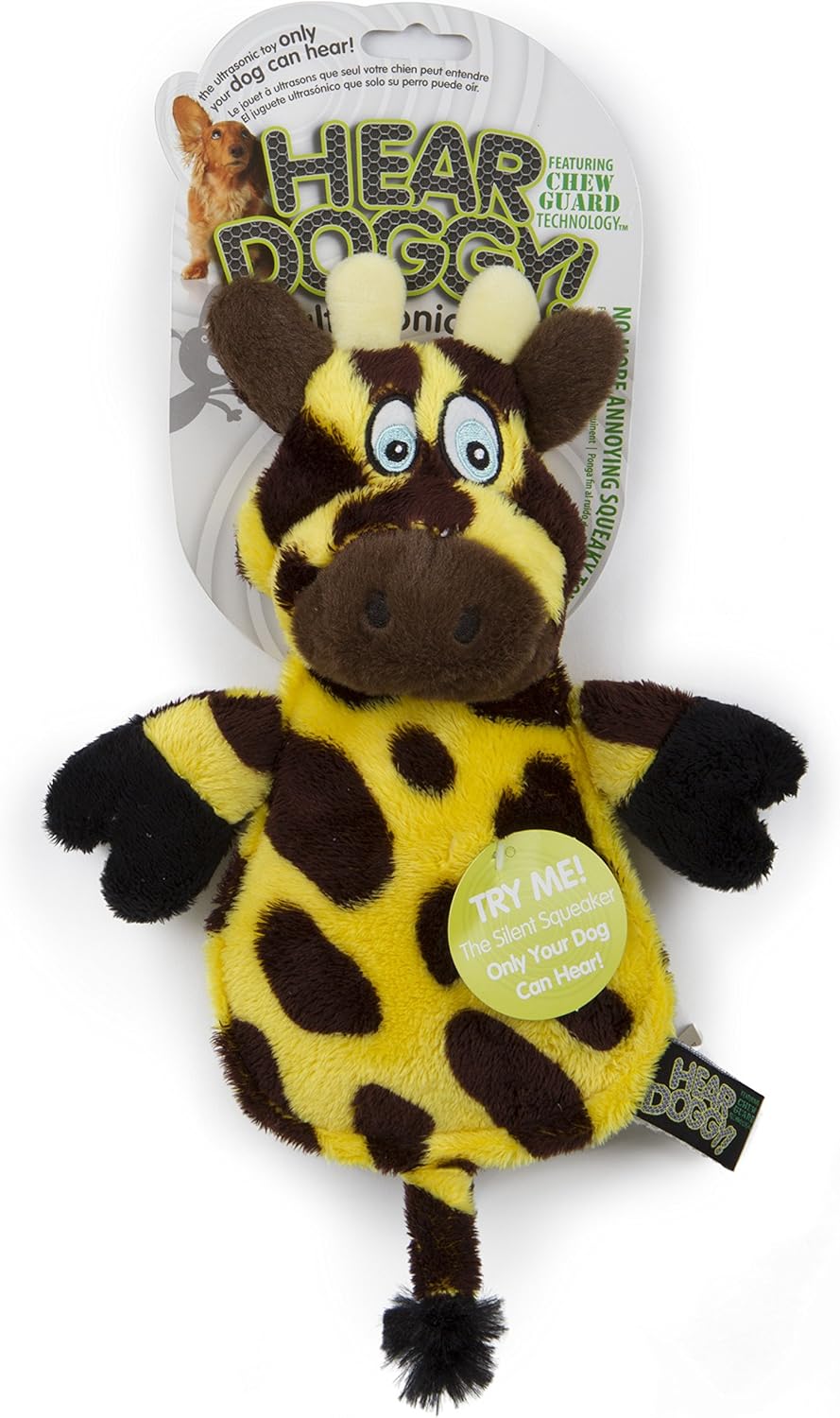 hear doggy ultrasonic plush toys