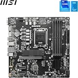 MSI PRO B760M-P Micro-ATX Motherboard LGA1700 DDR5 PCIe 4.0 M.2 2x Gen4 view 2