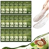 TEAWOO 18 Pairs Moisturizing Foot Masks with Shea Butter, Jojoba Oil, Vitamin E & Urea, Intensely Hydrating Foot Mask For Dry Cracked Feet, Moisturizing Socks for Cracked Heel Treatment