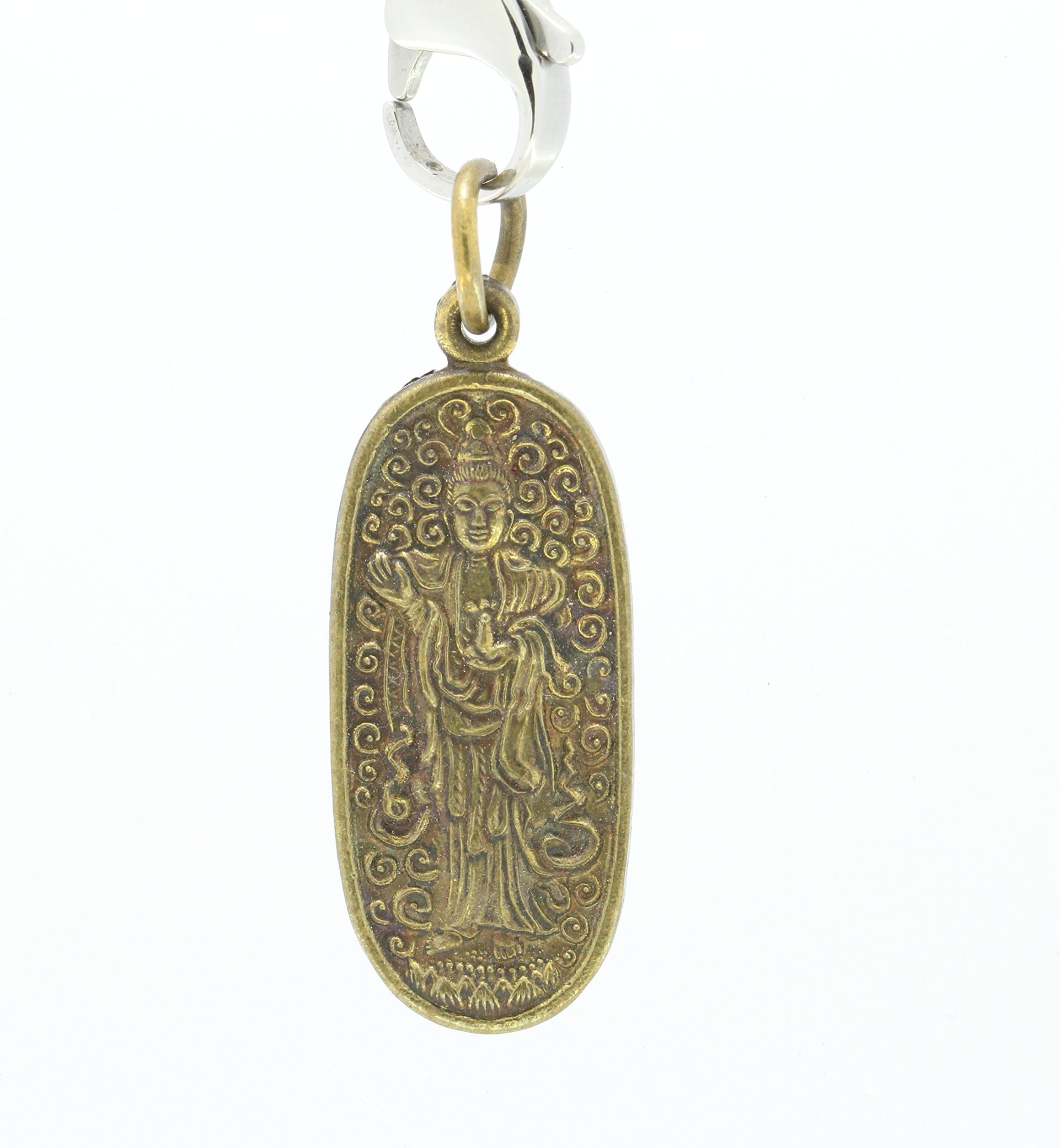 Thai Buddha amulet pendant Guan yin Kuna Quan Im mercy God buddha success pendant.