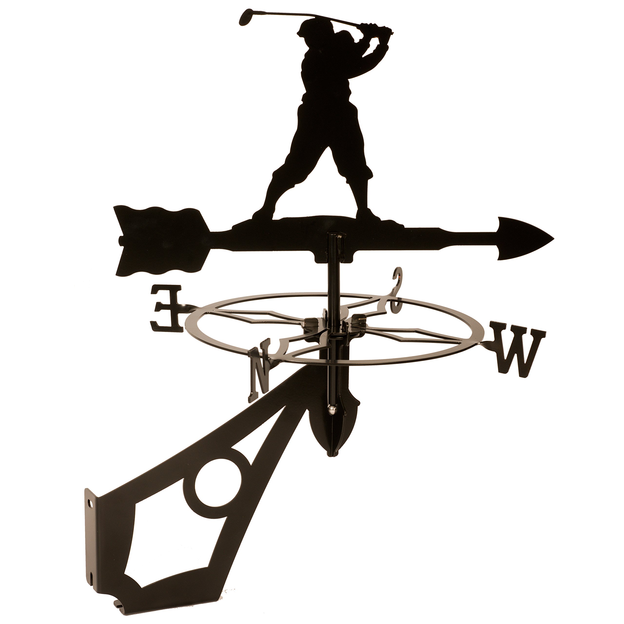 Dragon Laser Ltd., Golfer Decorative Weathervane, Golf, Golf Player Golfer, **WITH ANTI-RUST COATING**