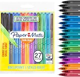 Paper Mate InkJoy 100ST Ballpoint Pens Medium Point 1.0mm Assorted 27 Count