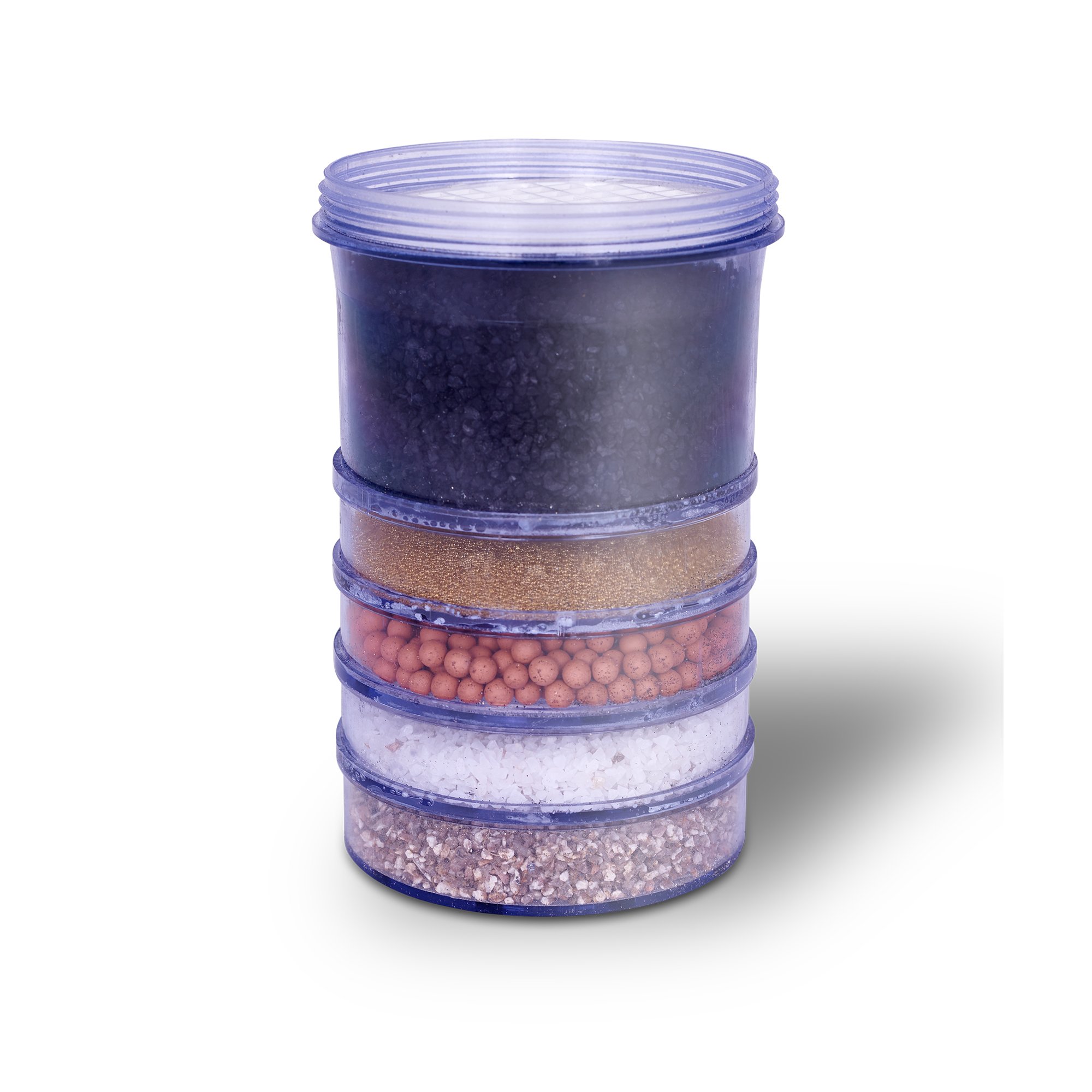 Photo 1 of 5-Stage Replacement Mineral Filter Cartridge for Countertop & Water Coolers. 5 layers of filtration & mineralization. Removes granular impurities to provide a brilliant sparkle in water