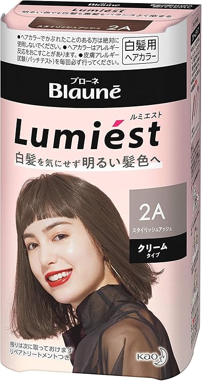 Amazon ブローネ ルミエスト ヘアカラー 2a スタイリッシュアッシュ 医薬部外品 白髪を気にせず 明るい髪色 楽しめる クリームタイプ 白髪染め スタイリッシュアッシュ 108g ブローネ ビューティー 通販