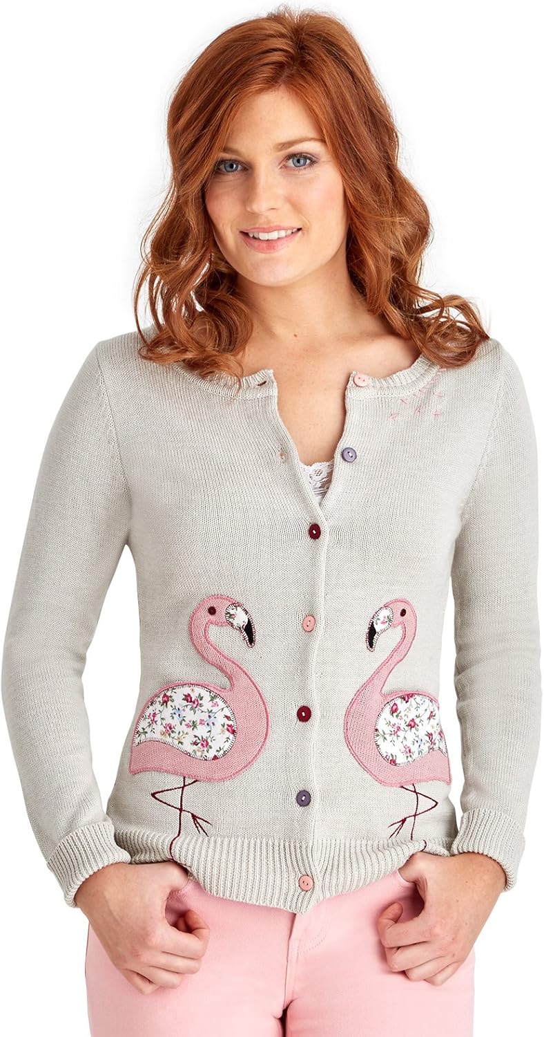 flamingo cardigan