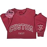 Custom Mama Est Embroidery Sweatshirt, New Mom Cozy Embroidered Mama Hoodie or Crewneck