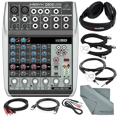 Q802USB XENYX Behringer Xenyx Q802USB Mixer with USB Reviews