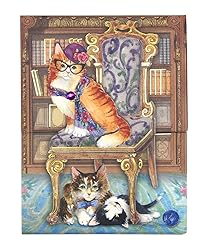 Punch Studio Library Cats Pocket Notepad