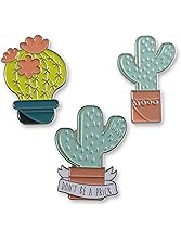 Cactus Enamel Lapel Pins -- Individual Pins & Full Set Available