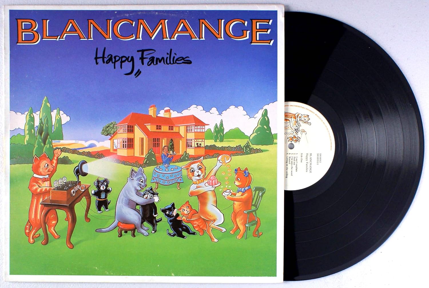 Blancmange Blancmange Happy Families Lp Amazon Com Music