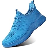 KEEZMZ Womens Ladies Walking Running Shoes Slip On Lightweight Casual Tennis Sneakers Clothes Shoes