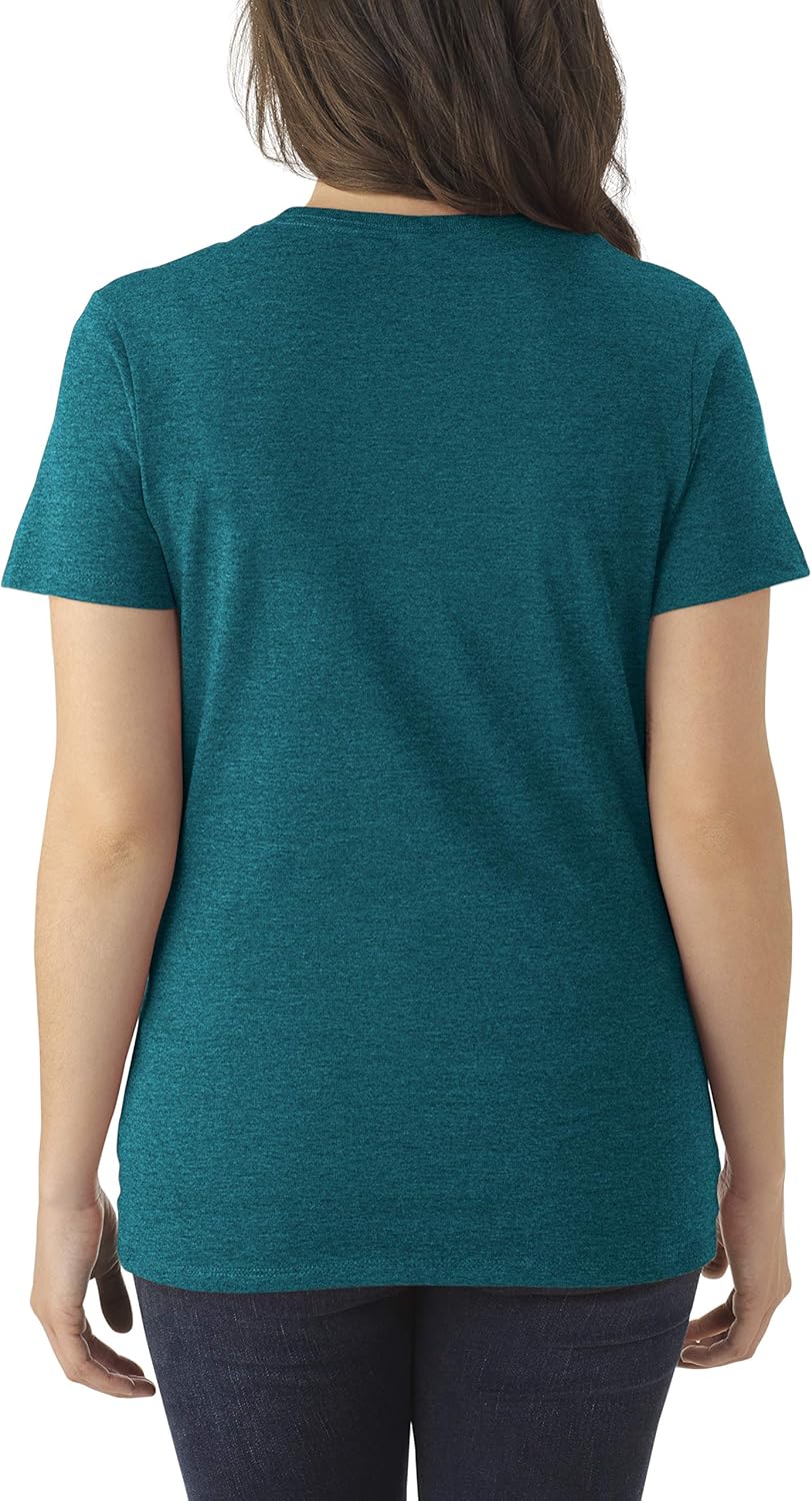 Jerzees Women's Tri-Blend T-Shirt (2-Pack) at  Women’s Clothing store