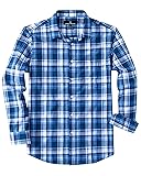 J.VER Plaid Button Down Shirts for Men Long Sleeve