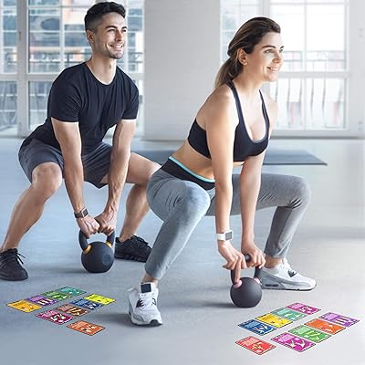 Buy Stack 52 Kettlebell Exercise Cards Workout Playing Card Game Video Instructions Included Learn Kettle Bell Moves And Conditioning Drills Home Fitness Training Program Online In Turkey B07pn1j98r