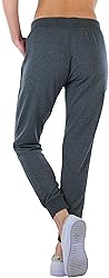 ToBeInStyle Women's Solid Print French Terry Jogger