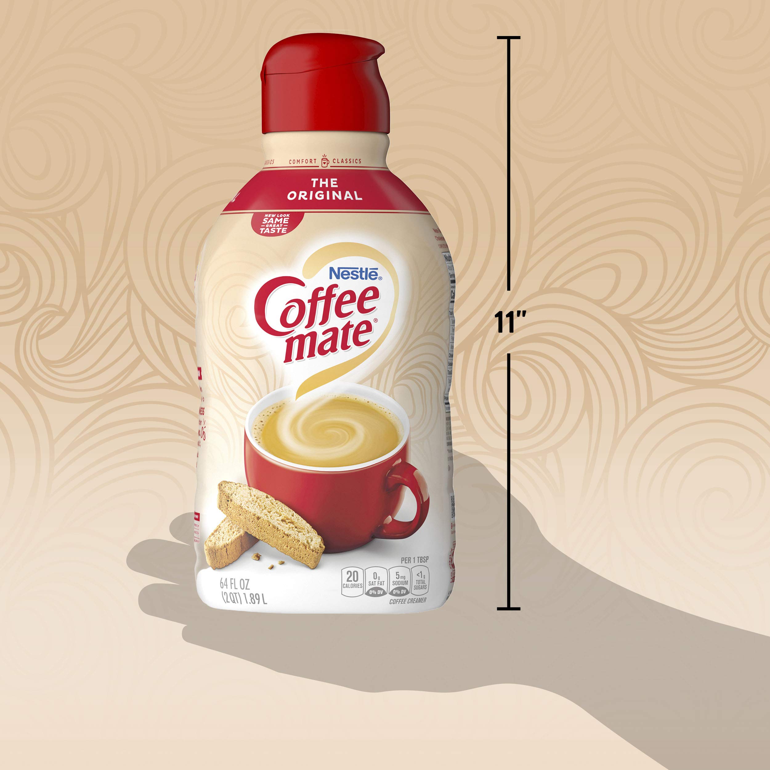 CoffeeMate Liquid Coffee Creamer Original, Half Gallon, 64 oz Buy