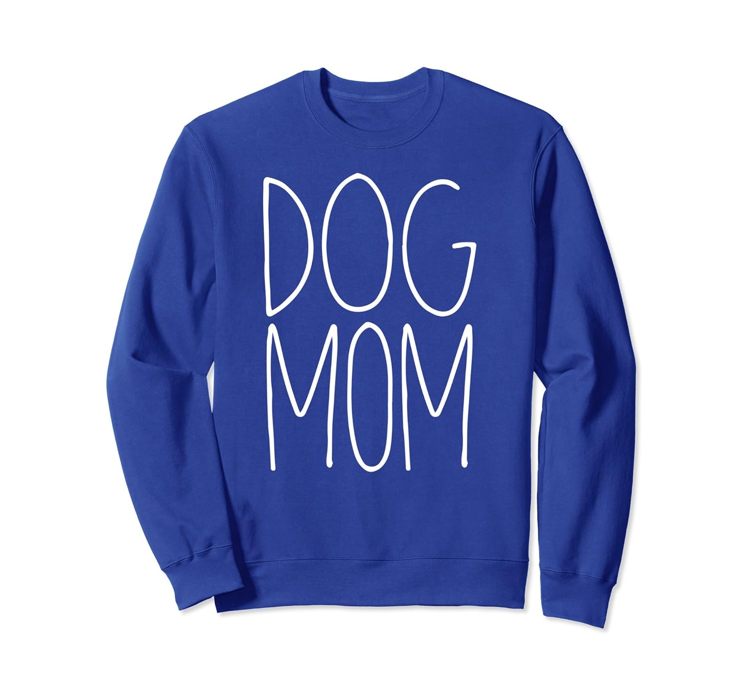 Dog Mom Sweatshirt | Hand Drawn Dog Mom Crewneck Pullover-anz