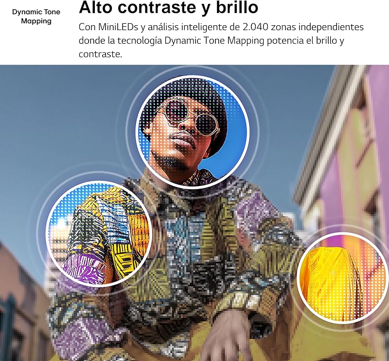 50QNED80B6B - Smart TV QNED EVO AI 50" 4K Sin Reflejos 94%, 2026