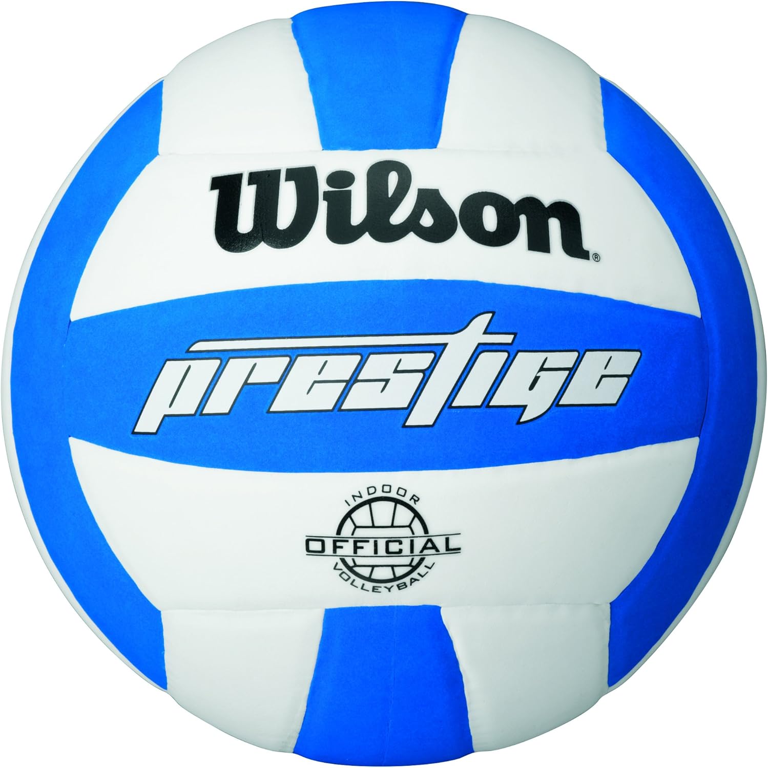 Wilson Prestige Volleyball, White/Blue, Indoor Volleyballs Amazon Canada