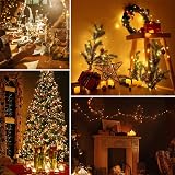 Lezonic Fairy Lights 120LED 13M 8 Modes Battery Operated IP65 Warm White 2 Pack view 2
