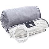 Grounding Blanket for Improved Sleep, Pain Relief, Energy, Inflammation. Grounded Throw Blanket Earth Connected Bedding. Cott