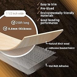 GSCIT Club Birch Edge Banding, 1 1/2 inch x 250ft