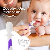 Cherish Baby Care 0-2 Years Toothbrush Kit 3-Pack Purple (Finger Silicone view 4