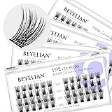 BEYELIAN Lash Clusters, 192 Pcs Individual Cluster